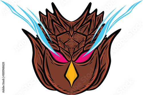 owl graphic vector photo