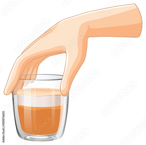 Hand Holding a Coffee Cup