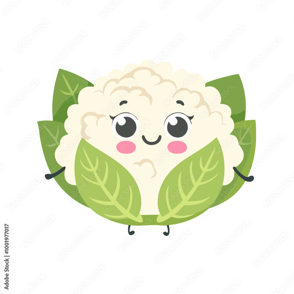 Cauliflower Vegetable Cute Cartoon Fresh Animation Kawaii Healthy Character
Cauliflower Vegetable Cute Cartoon Fresh Animation Kawaii Healthy Character