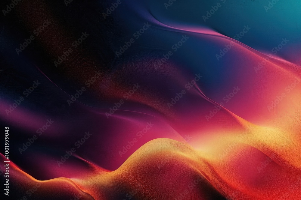 Obraz premium Abstract colorful waves