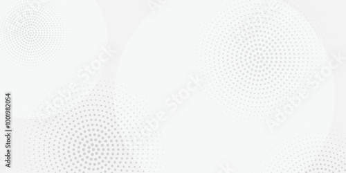 Dot white gray wave light technology texture background. Abstract big data digital concept. vector