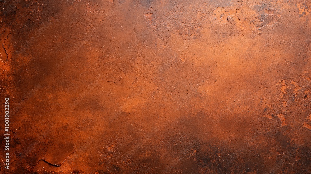 Rustic Orange Grunge Texture Background   Distressed Wall Surface