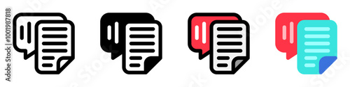 Editable speech recognition, transcription vector icon. AI technology, artificial intelligence. Part of a big icon set family. Perfect for web and app interfaces, presentations, infographics, etc