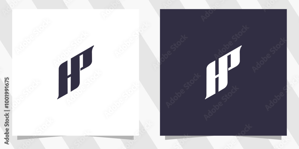 letter hp ph logo design vector letter hp ph logo design vector