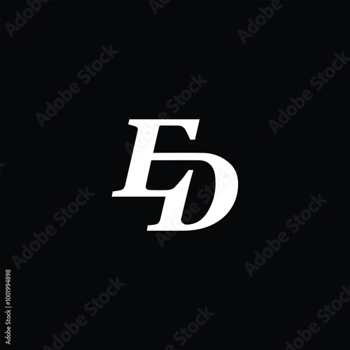 Letters Initial Logo Design Template Vector Illustration