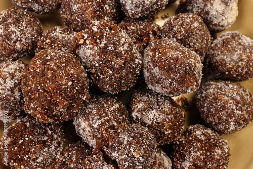 Wallpaper Mural Traditional sweet treat Narkel Naru Coconut ladoo laddu with Jaggery Torontodigital.ca