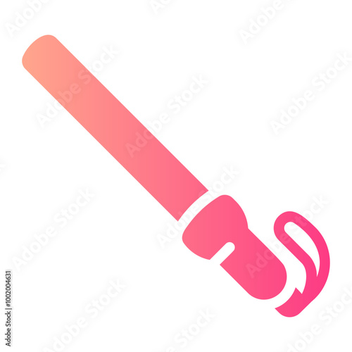 trafic baton Gradient icon