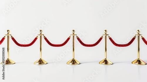 Red Rope Barrier