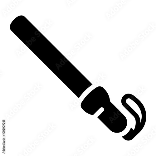 trafic baton Solid icon