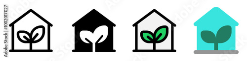 Editable glasshouse, greenhouse, plant, cultivation vector icon. Environment, ecology, eco-friendly. Part of a big icon set family. Perfect for web and app interfaces, presentations, infographics, etc