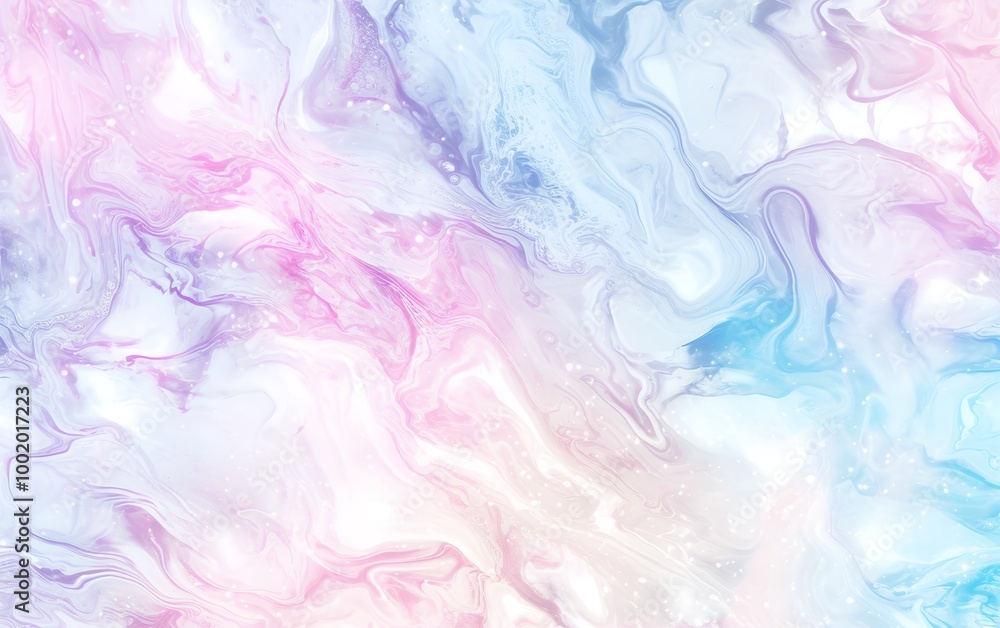 Abstract swirls of pink, blue, and white create a dreamy and ethereal background. Abstract swirls of pink, blue, and white create a dreamy and ethereal background.