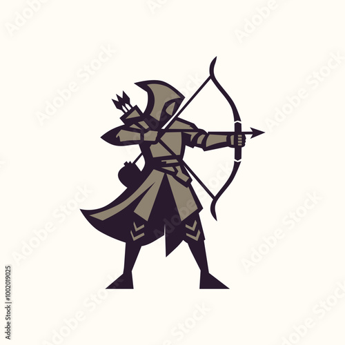 Cool Archer Silhouette