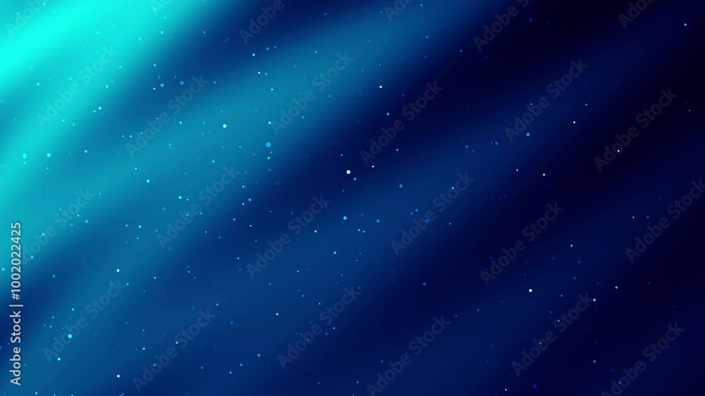 Abstract Blue and Black Background with Glowing Particles Abstract Blue and Black Background with Glowing Particles