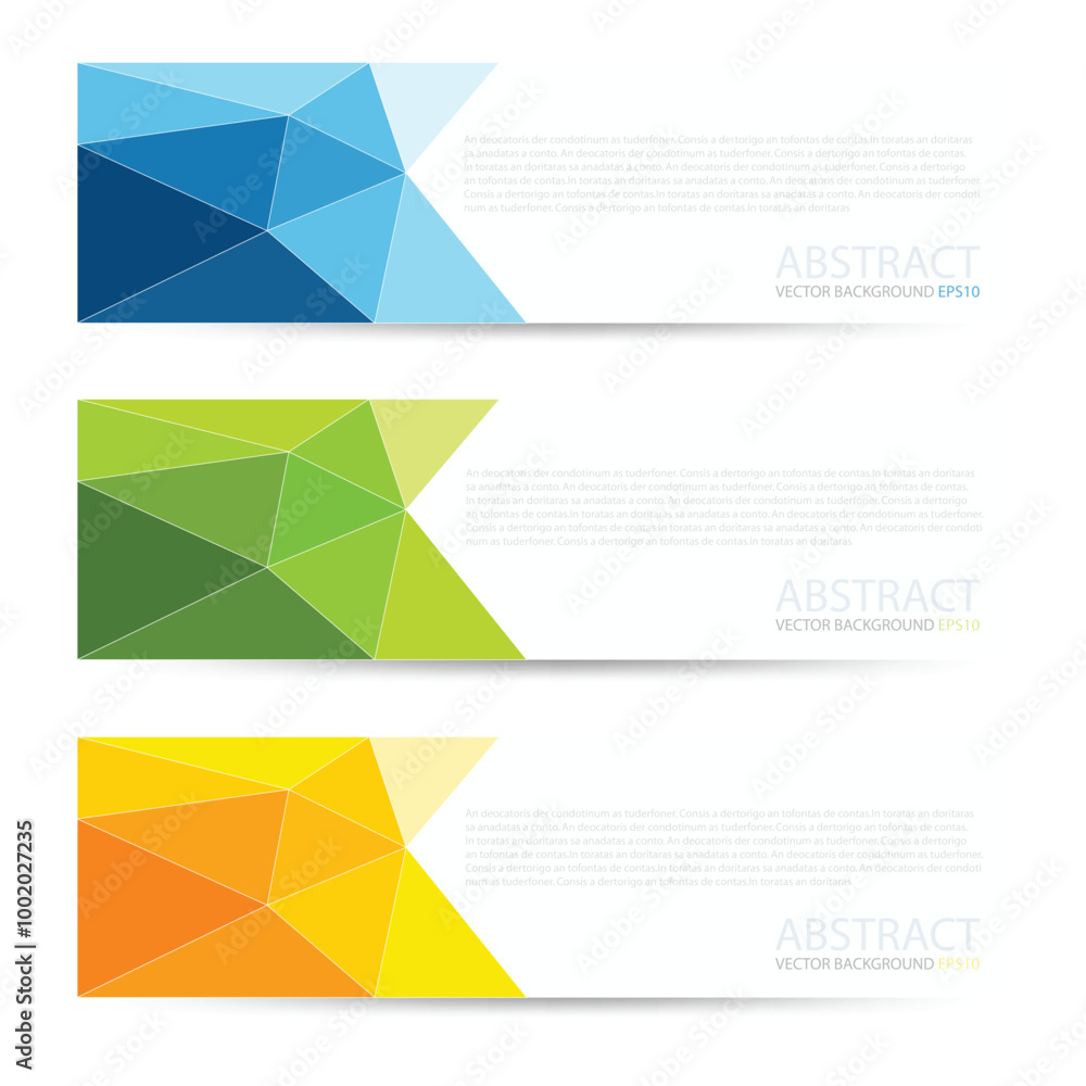 Polygonal banner graphic geometric triangle overlap vector layer background for text and message design
Polygonal banner graphic geometric triangle overlap vector layer background for text and message design