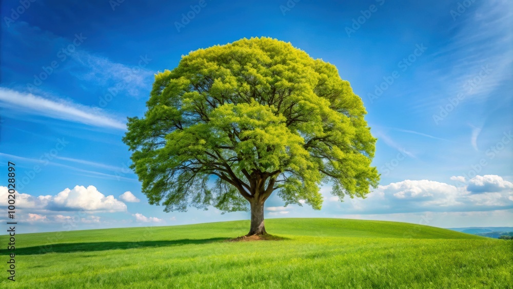 Obraz premium Sycamore Maple tree in Thuringia, Germany , nature, landscape, autumn, foliage, scenic, Europe, Acer pseudoplatanus