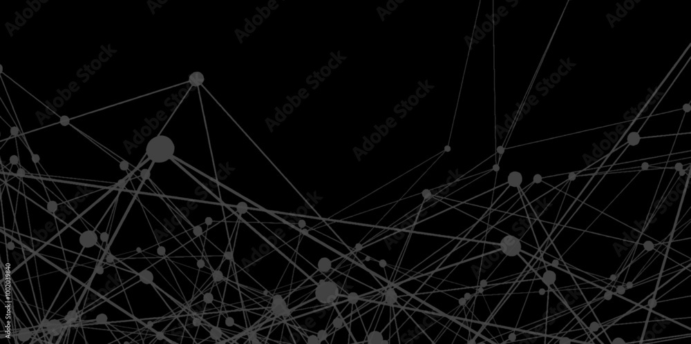 dark network patterned background. Connection background with dots and lines. Connected polygons plexus vector background, digital data visualization. futuristic shape. Computer generated background. dark network patterned background. Connection background with dots and lines. Connected polygons plexus vector background, digital data visualization. futuristic shape. Computer generated background.