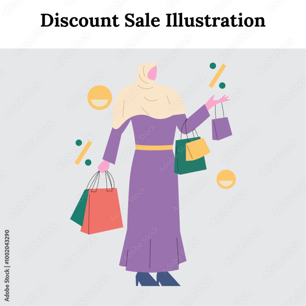Discount Sale Illustration