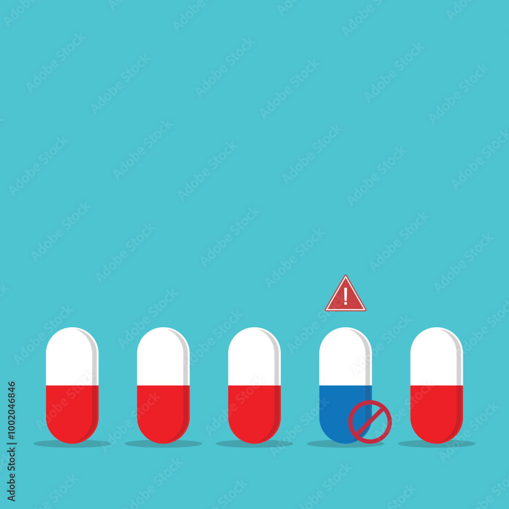 Fake medicine. Pill and tablet, criminal selling illegal drugs. Fake drugs, pharmaceutical. Symbolic for harmful counterfeit pills, risk and danger of illegal produced and sold pharmaceuticals. Fake medicine. Pill and tablet, criminal selling illegal drugs. Fake drugs, pharmaceutical. Symbolic for harmful counterfeit pills, risk and danger of illegal produced and sold pharmaceuticals.