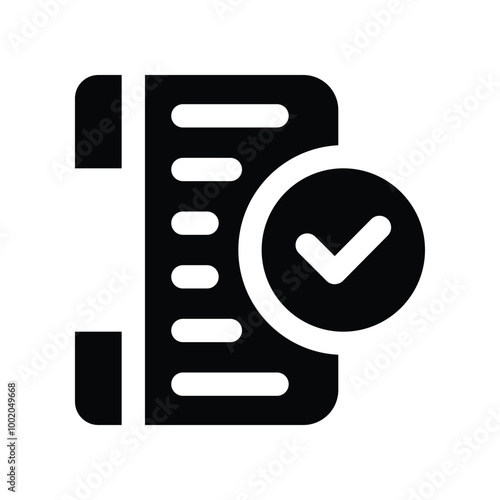 wishlist icon. vector glyph icon for your website, mobile, presentation, and logo design.