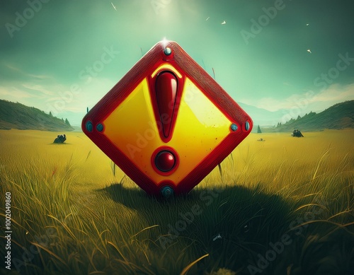 sign on the field