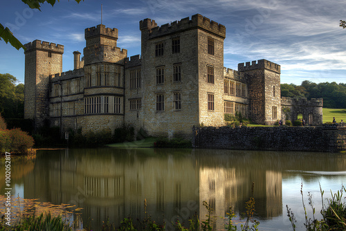 Leeds Castle Mansion architecture castle building