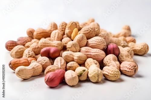 Wallpaper Mural nuts on white  Torontodigital.ca