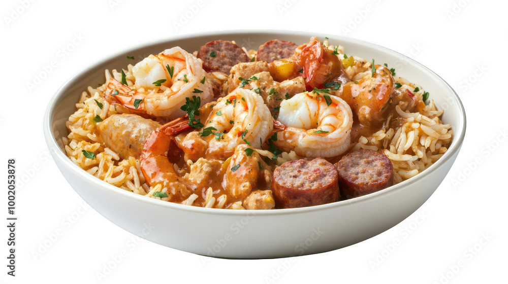 Savory Shrimp and Sausage Rice Bowl Savory Shrimp and Sausage Rice Bowl