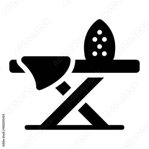 ironing board Solid icon
