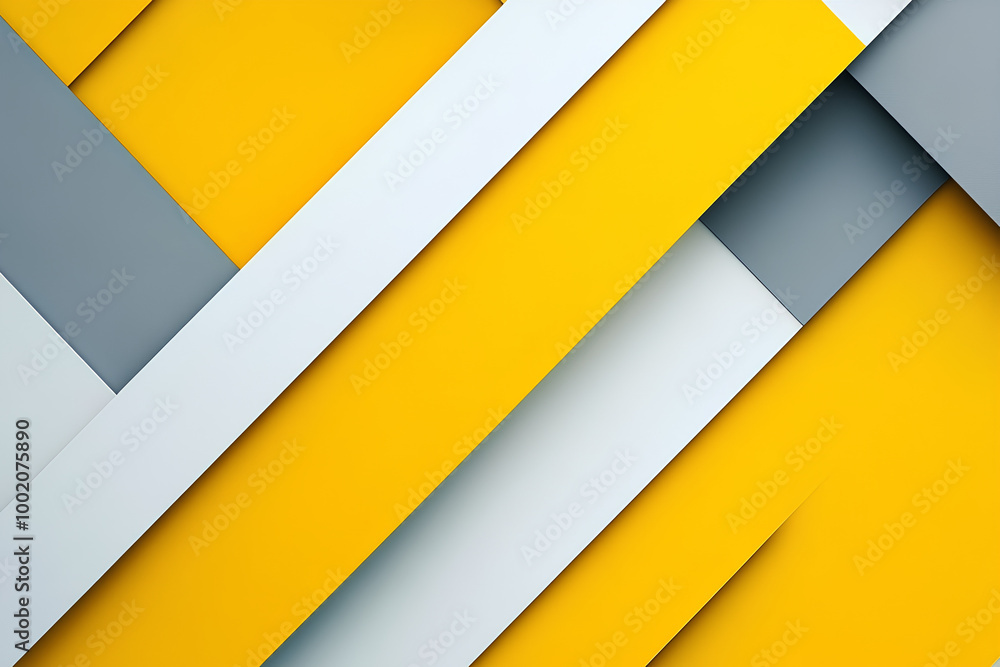 Modern style abstract background yellow, gray and white colors. Trendy geometric abstract design Modern style abstract background yellow, gray and white colors. Trendy geometric abstract design