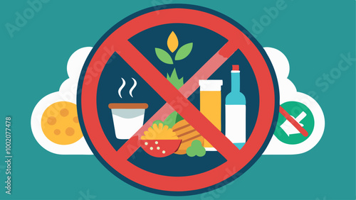 No food or drink, do not enter vector icon design set with no smoking symbol illustration