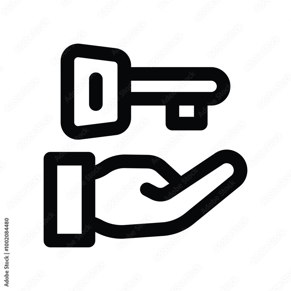 ownership icon. vector line icon for your website, mobile, presentation, and logo design. ownership icon. vector line icon for your website, mobile, presentation, and logo design.