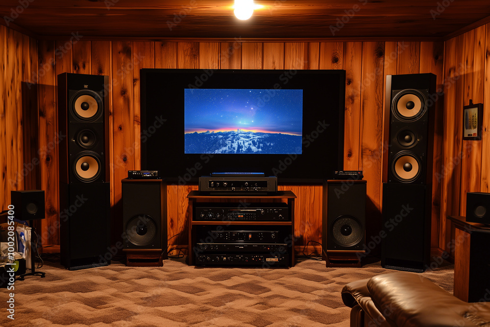 Powerful Tower Speakers Anchor an Impressive High-Quality Sound System Powerful Tower Speakers Anchor an Impressive High-Quality Sound System
