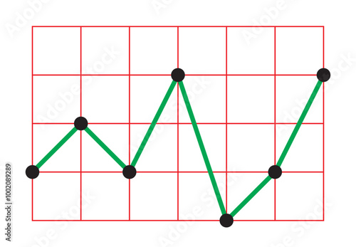 profit chart graph, business growth sign, financial economy theme diagram marketing, statistic report icon for presentation