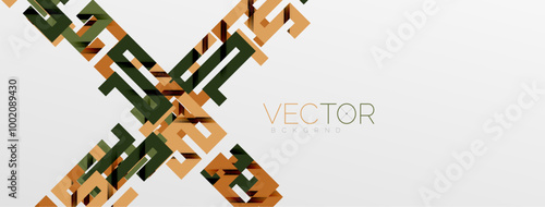 Color bend lines with shadow texture effect. Vector Illustration For Wallpaper, Banner, Background, Card, Book Illustration, landing page