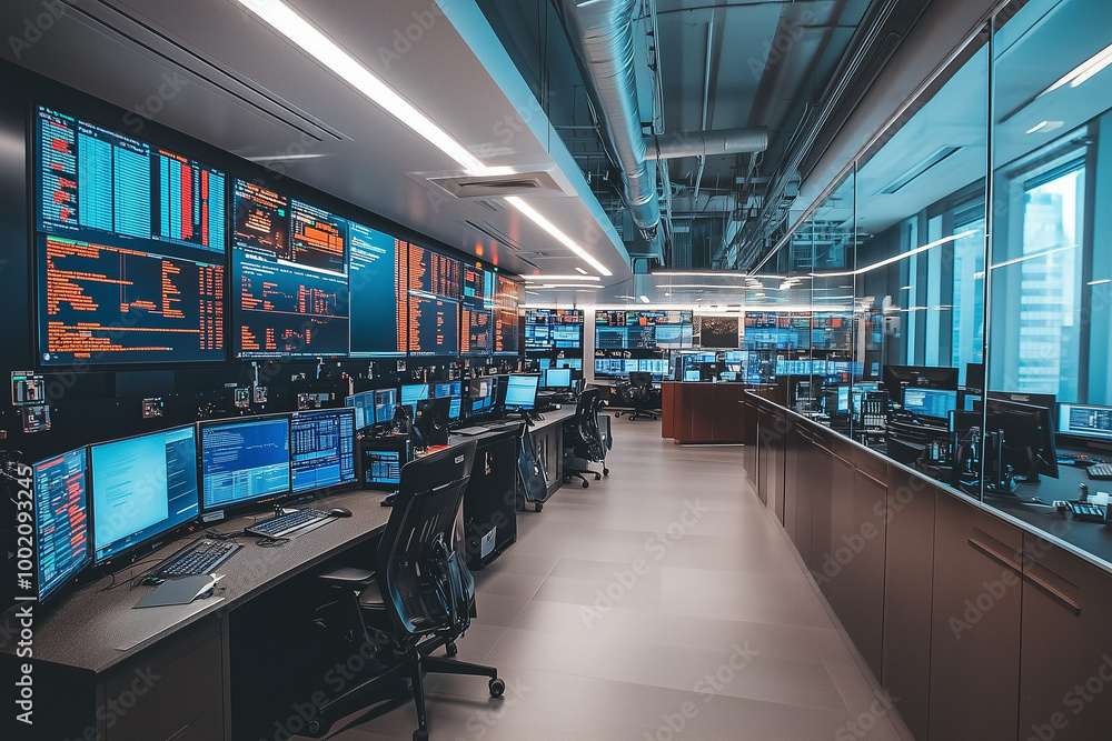 A Trading Floor with Long Desks and Multiple Monitors: Enhancing Trader Performance and Collaboration A Trading Floor with Long Desks and Multiple Monitors: Enhancing Trader Performance and Collaboration