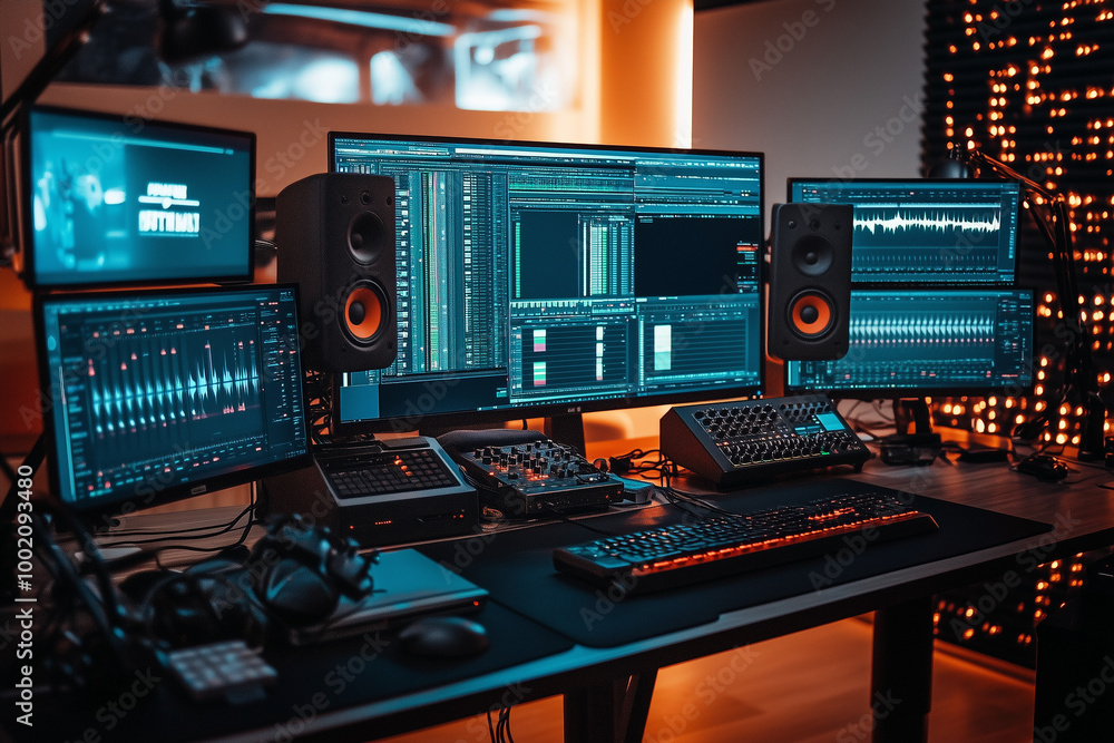 State-of-the-Art Digital Audio Equipment and Multiple Microphones Empower Professional Podcast Recording State-of-the-Art Digital Audio Equipment and Multiple Microphones Empower Professional Podcast Recording