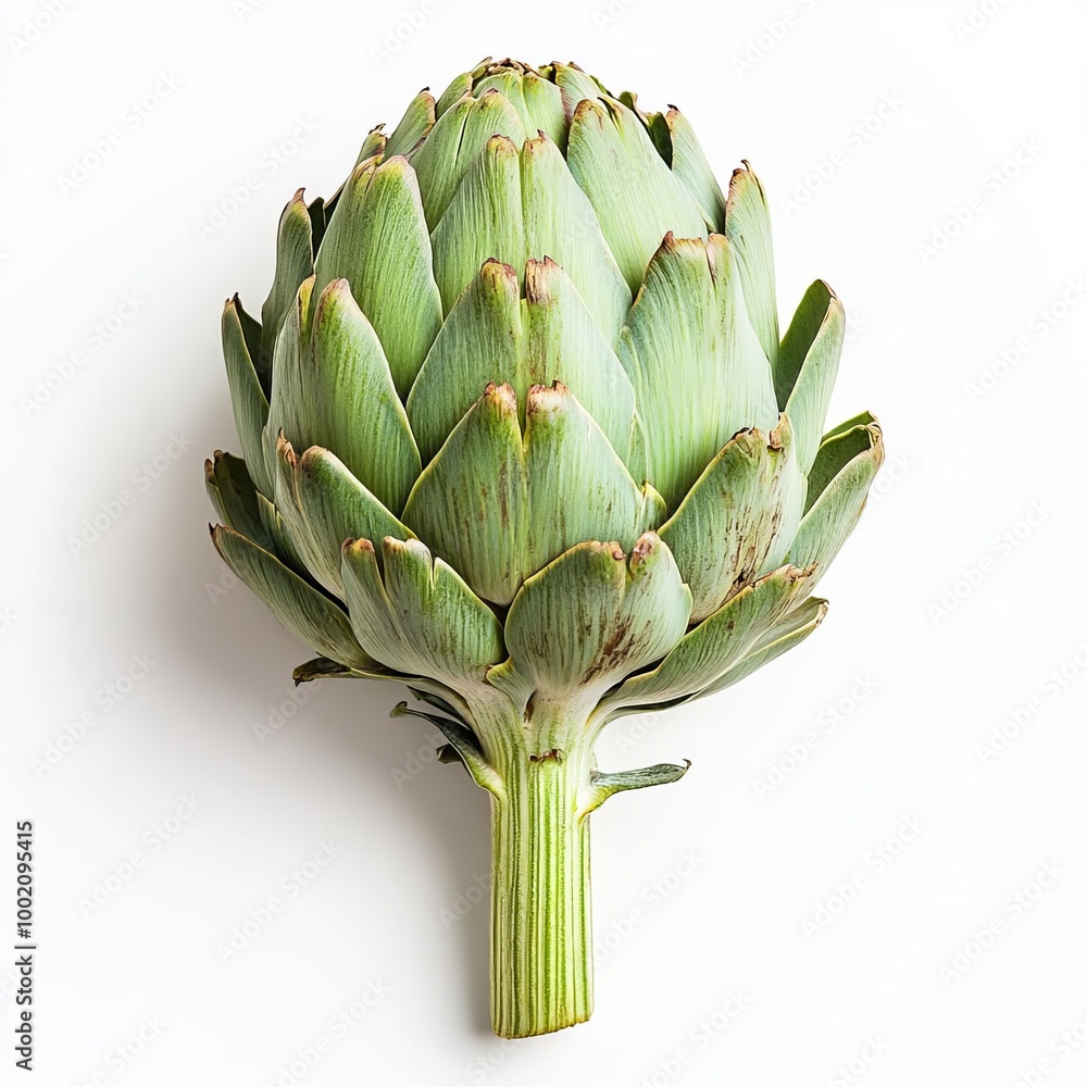 Artichoke on a white background Artichoke on a white background