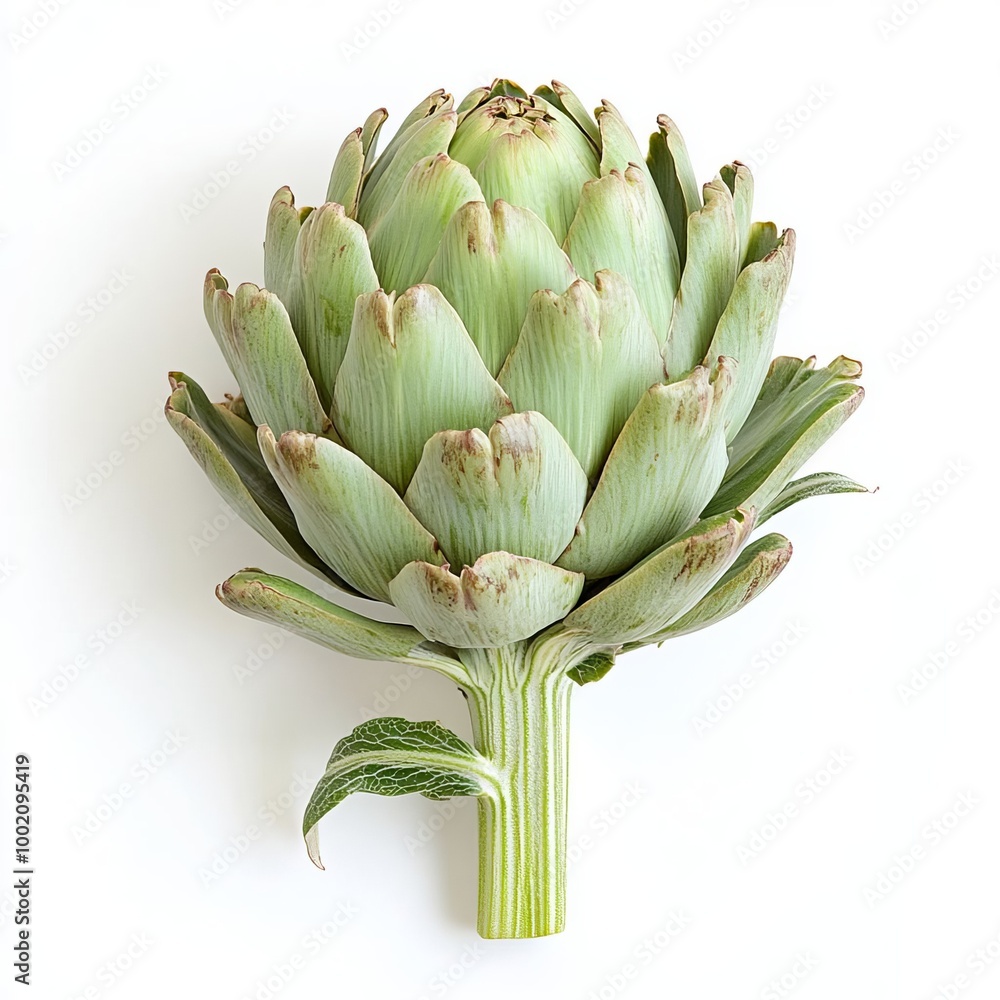 Artichoke on a white background Artichoke on a white background