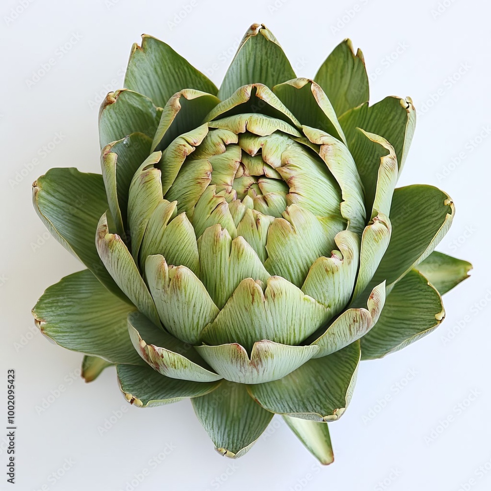 Artichoke on a white background Artichoke on a white background