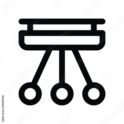 pendulum icon. vector line icon for your website, mobile, presentation, and logo design.