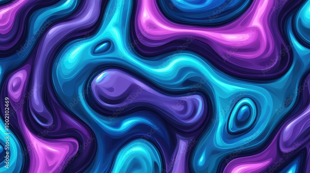 Colorful wavy pattern flowing in abstract background Colorful wavy pattern flowing in abstract background