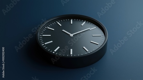 Wallpaper Mural a clock displaying the exact time down to the second, symbolizing the critical role of accuracy in timekeeping Torontodigital.ca