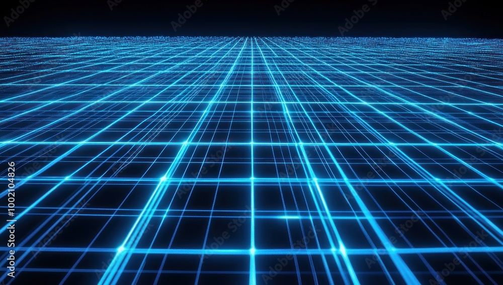 Abstract Digital Grid Abstract Digital Grid