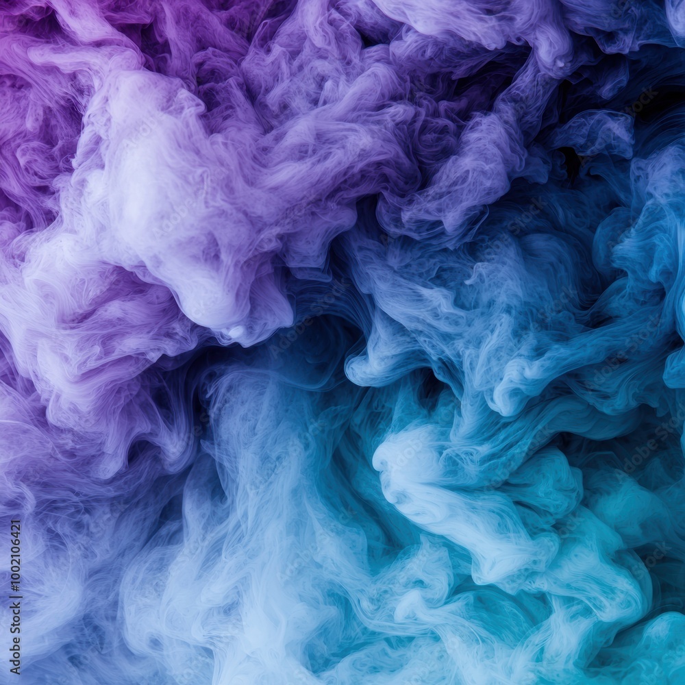 Colorful abstract smoke swirls Colorful abstract smoke swirls