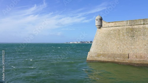 The Citadel of Port Louis: A coastal fortress in the sunny French Brittany