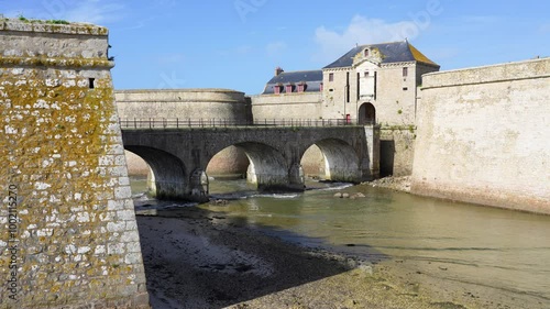 The Citadel of Port Louis: A coastal fortress in the sunny French Brittany