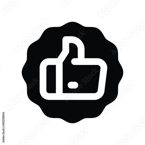 like icon. vector glyph icon for your website, mobile, presentation, and logo design.