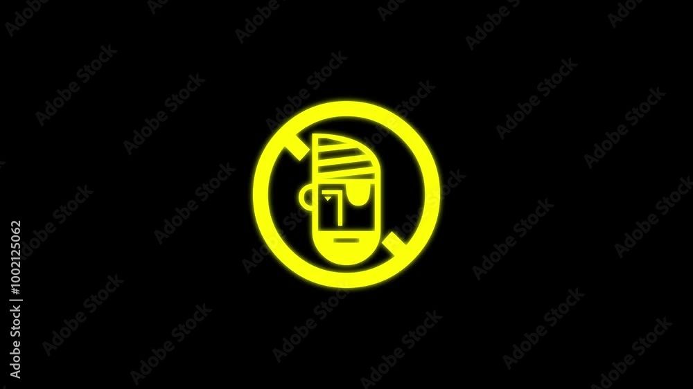Copy protection shape icon stroke round animation . Copy protection shape icon stroke round animation .
