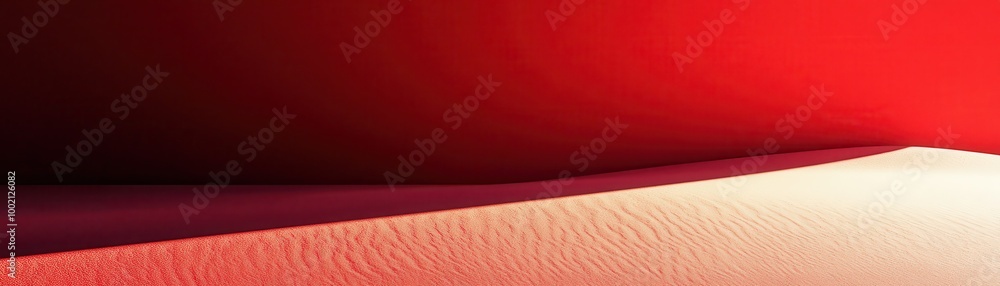 Red and White Sand Dune Abstract Red and White Sand Dune Abstract