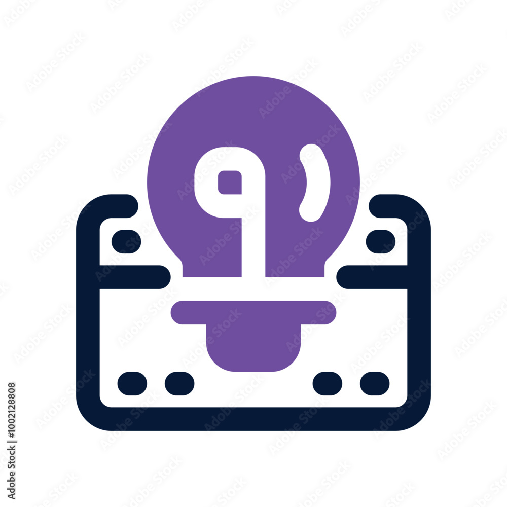 idea icon. vector dual tone icon for your website, mobile, presentation, and logo design. idea icon. vector dual tone icon for your website, mobile, presentation, and logo design.